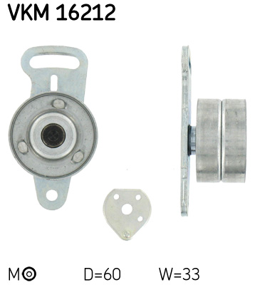 SKF VKM 16212 feszítő,...